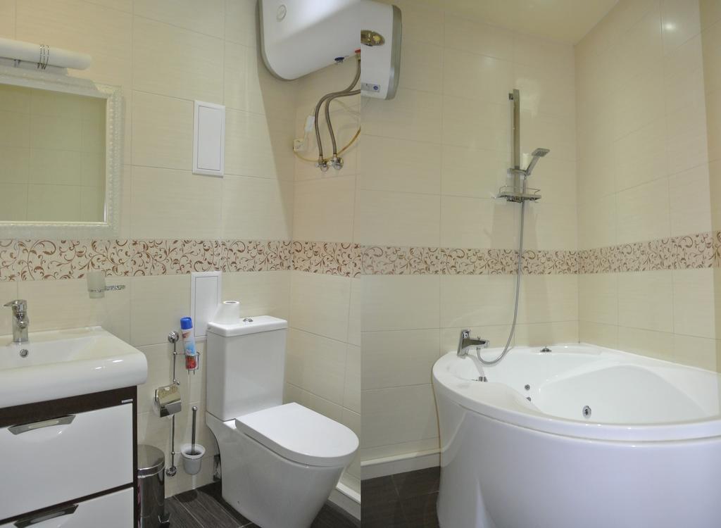 Panoramic View Apartment Poznyaky Kiev Exterior foto